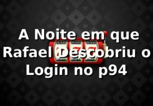 🚪 A Noite em que Rafael Descobriu o Login no p94
